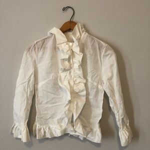 Vintage Ruffle Blouse